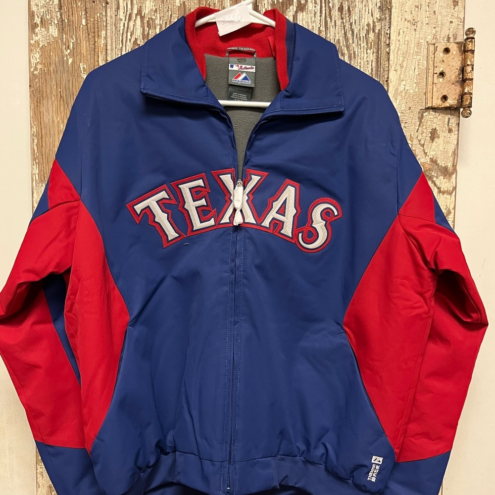 Majestic Authentic NWT Texas Rangers Jacket S
